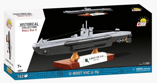 COB4857 - Onderzeeboot Type VIIC U-96 - 162 onderdelen - 1