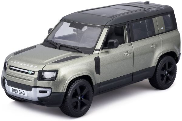 BUR21101GR - LAND ROVER Defender 110 2022 metallic groen - 1