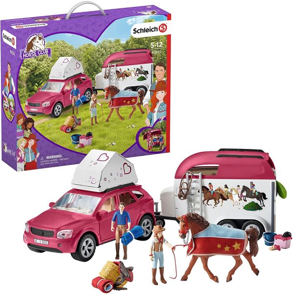 SHL42535 - Geweldige paardrijtocht met de auto plus trailer - 1