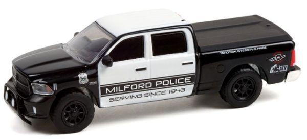 GREEN42980-E - DODGE Ram 1500 2017 Milford Police HOT PURSUIT 40-serie blisterverpakking - 1