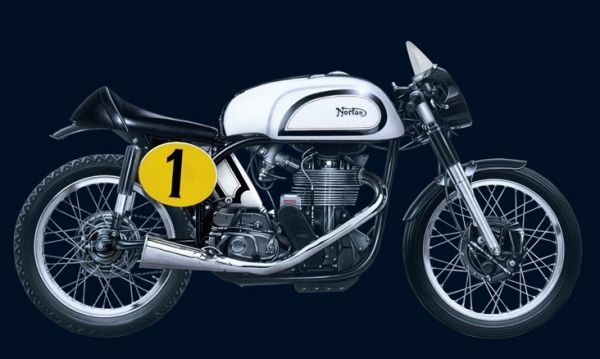 ITA4602 - NORTON Manx 500cc motorfiets uit 1951 om te monteren en te lakken - 1