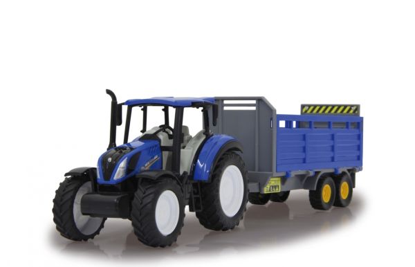 JAM460527 - NEW HOLLAND T5.120 met veewagen - 1