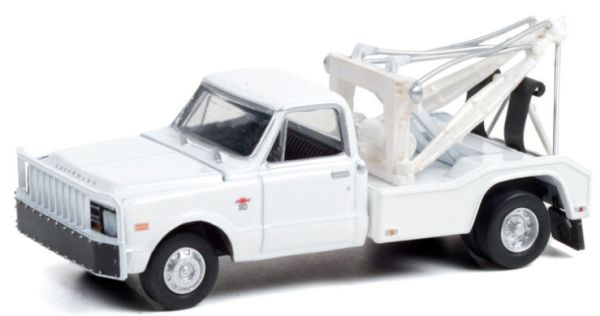 GREEN46070-A - CHEVROLET C-30 Sleepwagen 1968 Wit in Blister - 1