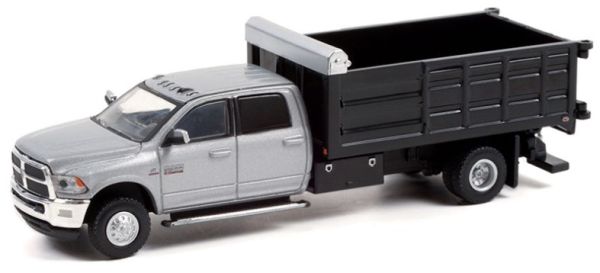 GREEN46080E - DODGE RAM 3500 met kipper 2018 DUALLY DRIVERS in blister - 1