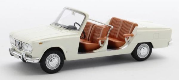 MTX50102-161 - ALFA ROMEO Giulia Torpedo Colli 1965 Wit - Beperkt tot 408ex. - 1
