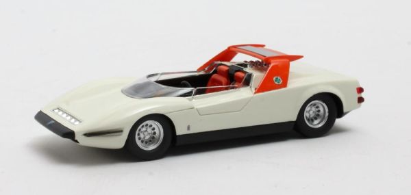 MTX50102-171 - ALFA ROMEO 33 cabriolet Pininfarina #750 1968 Wit - Beperkt tot 408ex. - 1