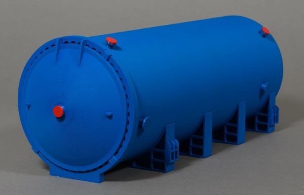 MSM5205/01 - Autoclaaf – blauw - L.412 x B.142 x H.138 mm - 1