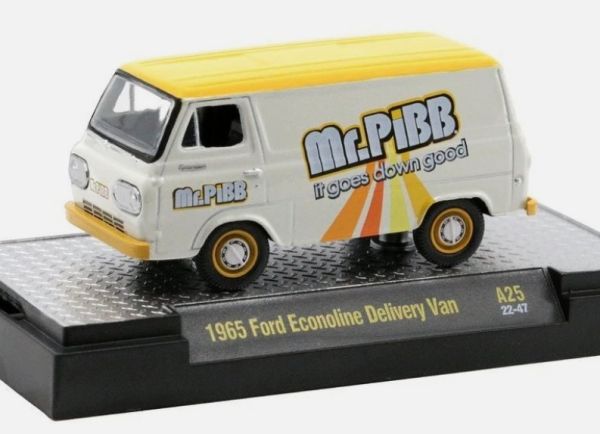 M2M-52500A25-B - FORD Econoline Bestelbus 1965 Mr.PIBB in blisterverpakking - 1