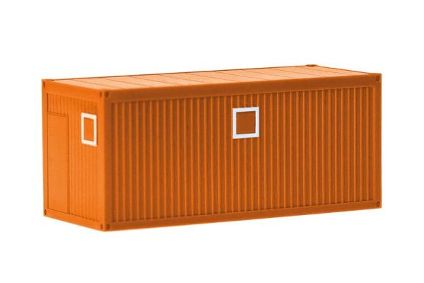 HER053600-004 - Oranje bouwcontainers - 2 stuks - 1