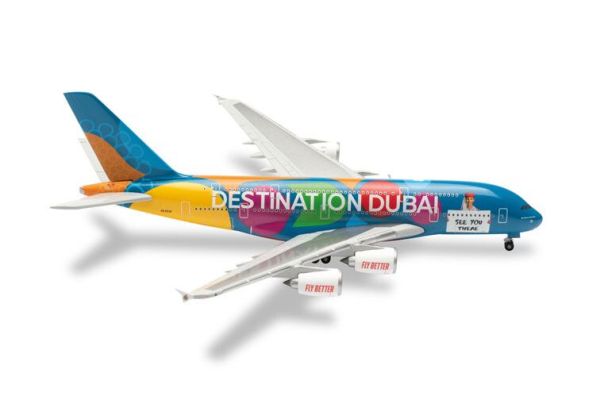 HER536905-001 - AIRBUS A380-800 Emirates Bestemming Dubai A6-EEW - 1