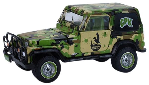 GREEN54120-E - 1991 Jeep Wrangler YJ - Duck uit de Garbage Pail Kids-serie, nog in de originele verpakking. - 1