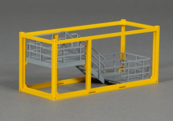 MSM5548/02 - Trapcontainer type A - laag - L.121,1 x B.48,7 x H.51,8 mm - 1