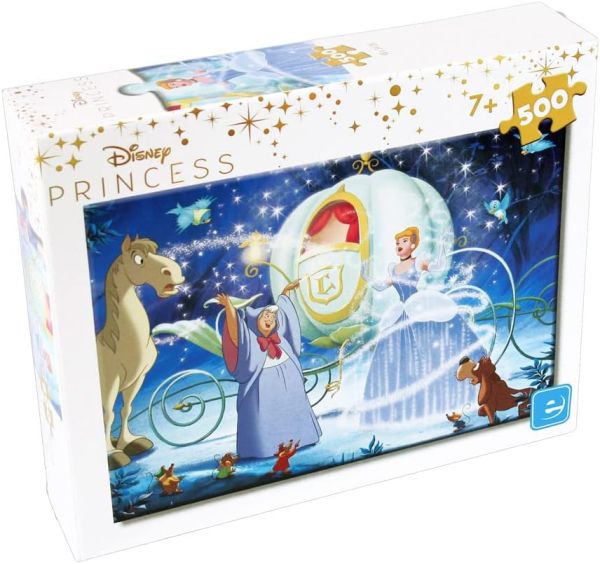 KING55825 - Disney Assepoester puzzel van 500 stukjes - 1