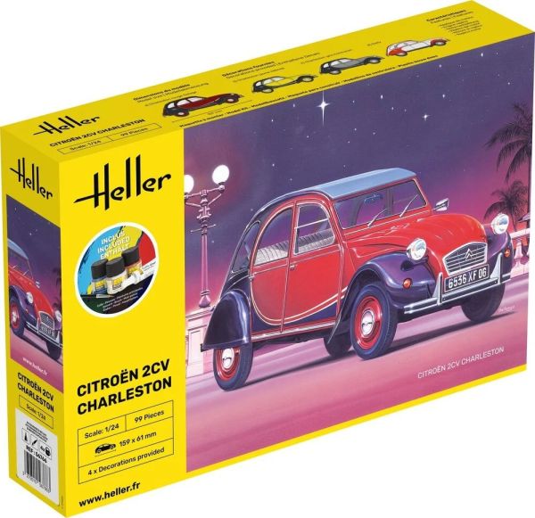 HEL56766 - Startpakket met lak en accessoires - CITROEN 2CV Charleston - 1
