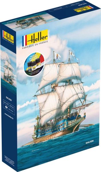 HEL56835 - Startpakket met verf en accessoires - Galjoen - 1
