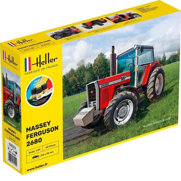 HEL57402 - Startset met verf en accessoires - MASSEY FERGUSON 2680 - 1