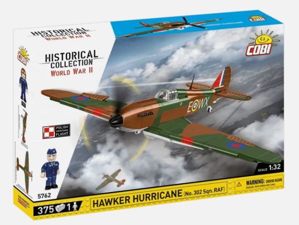 COB5762 - Hacker Hurricane No. 302 Militair vliegtuig - 375 stuks - 1