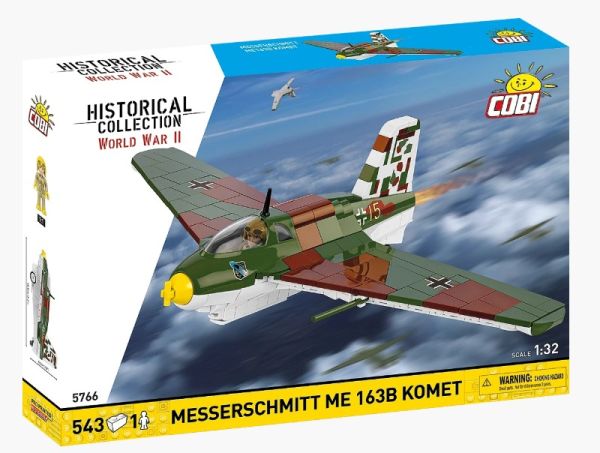 COB5766 - Militair vliegtuig Messerschmitt Me 163B Komet - 543 onderdelen - 1