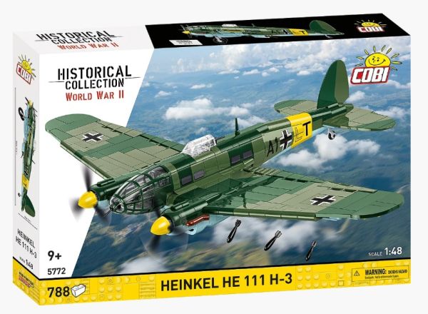 COB5772 - Heinkel He 111 H-3 bommenwerper - 788 onderdelen - 1
