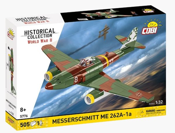 COB5776 - Messerschmitt Me 262-1A jachtvliegtuig - 505 onderdelen - 1
