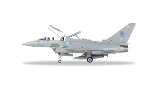HER580281 - Militair vliegtuig EUROFIGHTER Typhoon T3 Royal AF No 6 Sqd. Lossiemouth - 1