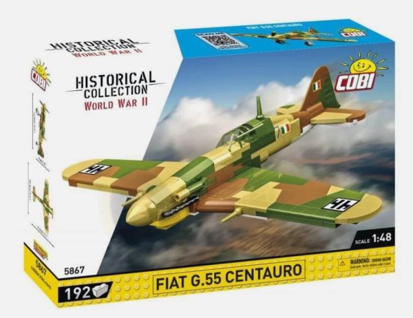 COB5867 - Fiat G.55 Centauro Militair vliegtuig - 192 stuks - 1