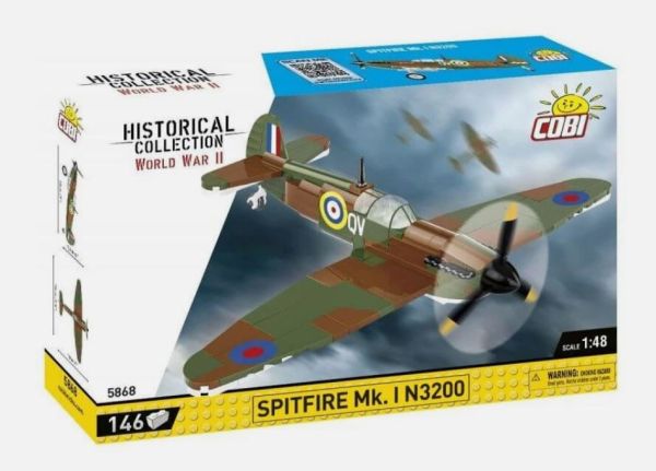 COB5868 - Spitfire Mk. I N3200 Militair vliegtuig - 146 stuks - 1