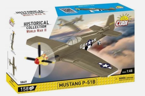 COB5869 - Mustang P-51B Militair vliegtuig - 158 stuks - 1