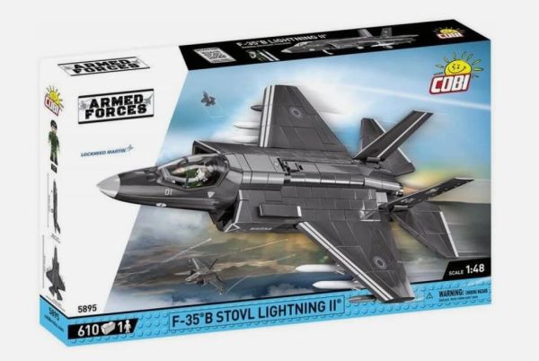 COB5895 - F-35B Stovl Lightning Militair vliegtuig Italiaanse Luchtmacht II - 610 stuks - 1