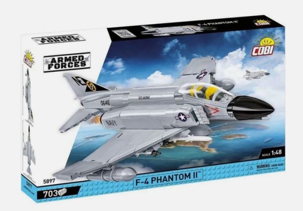 COB5897 - McDonnell Douglas F-4 Phantom II Militair vliegtuig - 703 stuks - 1