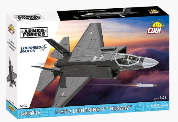 COB5904 - Lockheed F-35A Lightning II - Husarz jachtvliegtuig - 605 onderdelen - 1