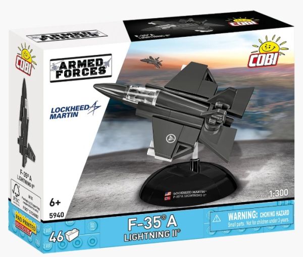 COB5940 - LOCKHEED F-35A Lightning II-straaljager - 46 onderdelen - 1