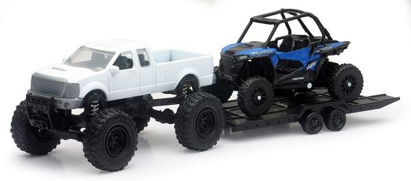 NEW50066 - 4x4 met autodrager en POLARIS RZR XP1000 EPS - 1