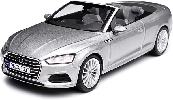 SPA5011705331 - AUDI A5 cabrio zilver - 1