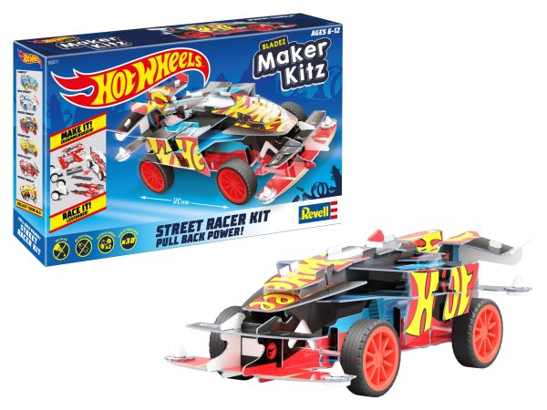 REV50311 - Formule 1 zwarte HOT WHEELS om te monteren - 1