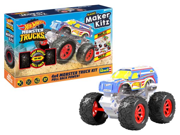REV50317 - Racing # 1 HOT WHEELS om te monteren - 1