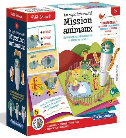 CLE52451 - Petit Savant – Dierenmissie met interactieve pen - 1
