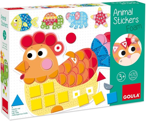 GOA53149 - Schuimsticker Dieren - 1