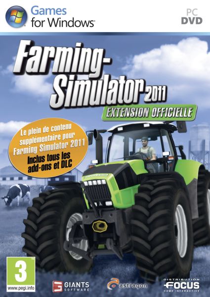 SIMEXT2011 - Officiële PC Uitbreiding van het FARMING SIMULATOR 2011 SPEL - 1
