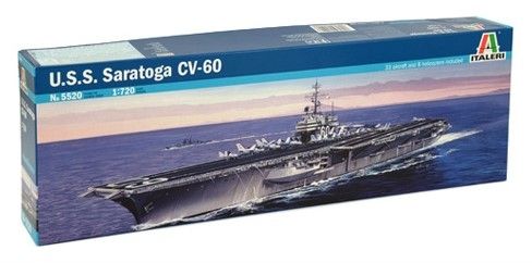 ITA5520 - Boot USS Saratoga CV-60 om te schilderen - 1