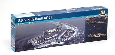 ITA5522 - Vliegdekschip USS Kitty Hawk CV-63 wordt geverfd - 1