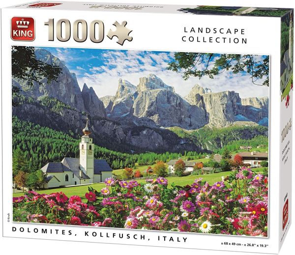 KING55940 - Puzzel 1000 stukjes dolomieten kollfuchs in Italië - 1