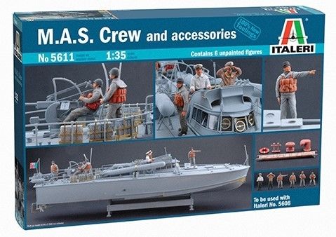 ITA5611 - MAS Crew Boat met PT Boat Crew-accessoire - 1