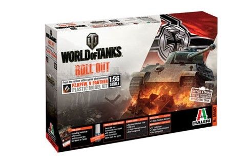 ITA56502 - Char Pz.Kpfw. V Panther WORLD OH TANKSom te schilderen - 1