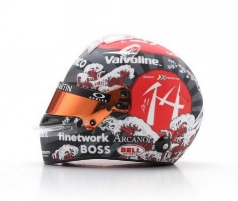 SPA5HF178 - 2024 Japanse GP-HELM - ASTON MARTIN Aramco F1-team - Fernando ALONSO - 1
