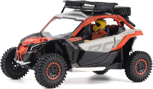 DCM60003 - CAN-AM Maverick X3 X rs Turbo RR Grijs en rood - Zandversie - 1