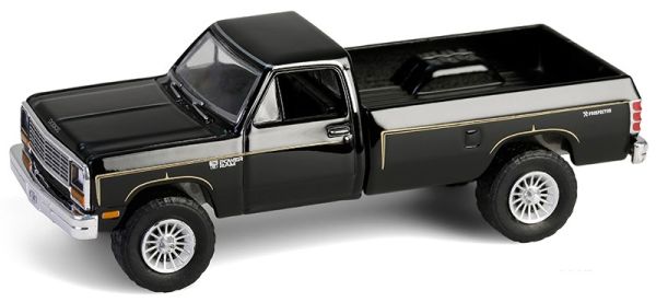 GREEN62040-C - DODGE Ram Power Prospector 1981 zwart uit de tv-serie L'Agences tous risques in blisterverpakking - 1