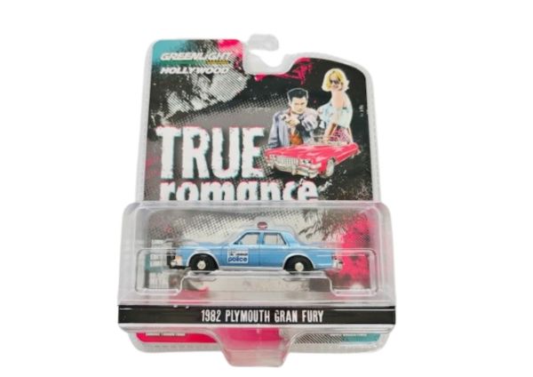 GREEN62040-D - PLYMOUTH Gran Fury 1982 politie uit de film TRUE ROMANCE in blisterverpakking - 1