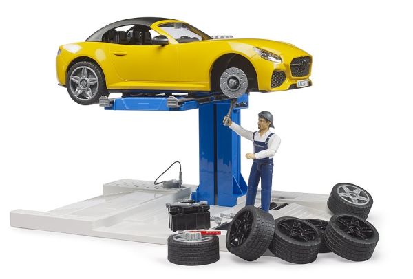 BRU62112 - Autoservicecentrum - BRUDER Roadster - 1