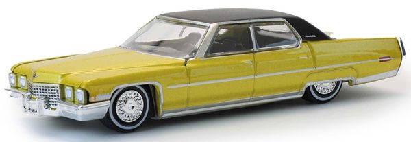 GREEN63080-C - 1971 Chevrolet Sedan Deville, goudkleurig, uit de California Lowriders-serie, nog in de originele verpakking. - 1